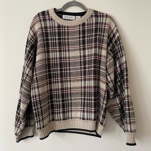 Plaid Sweater